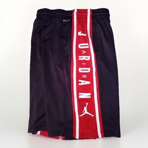 Air Jordan Dri-Fit Jumpman Boys Shorts Large Black/ Red Cotton Blend‎